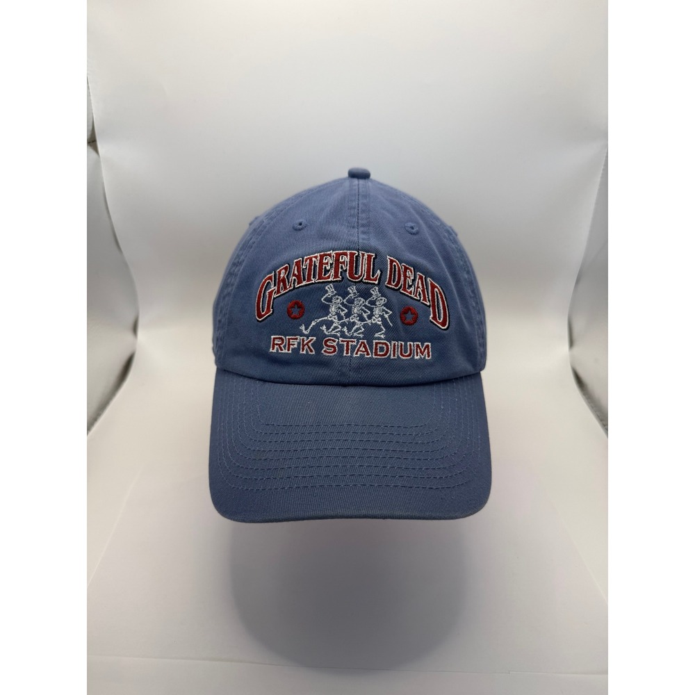 Vintage Grateful Dead RFK Stadium Hat Liquid Blue Blue Embroidered Washington DC